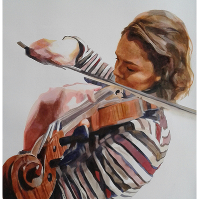 Enlarge Girl on Violin